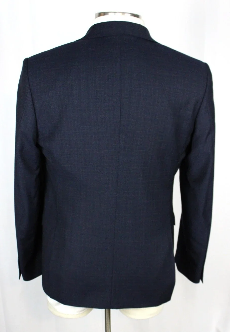 John Varvatos Bleecker Jacket Mens 42 R Navy Crepe Reda Wool Blazer Sport Coat